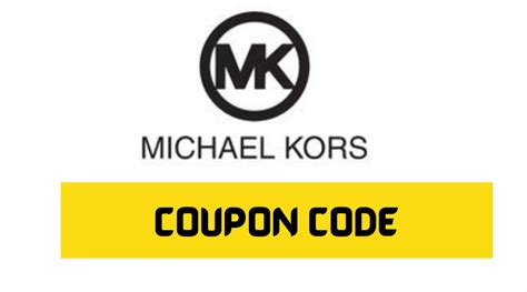 Michael Kors coupon codes 2024